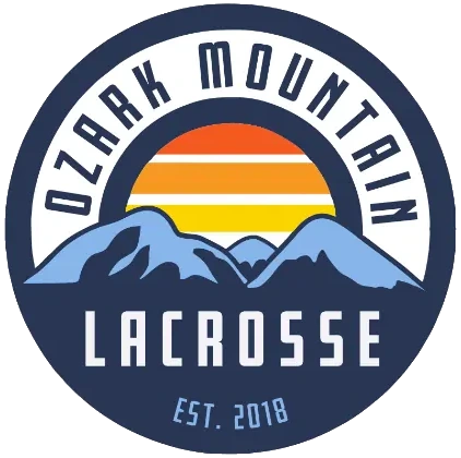 Ozark Mountain Lacrosse logo.